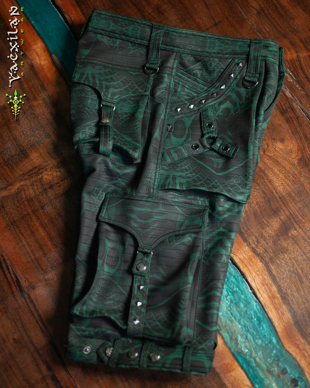 Corsaire Men / Punk Baggy Pockets High Tech - Bottlegreen FOREST SANDOKAN